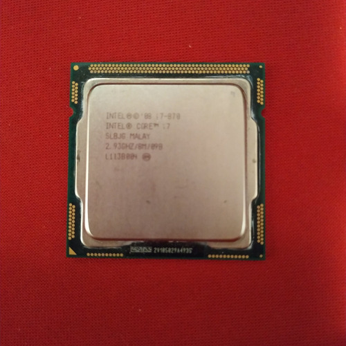 Processador Intel I7 870 Lga 1156
