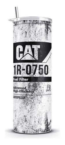 Termo Cafe, Skinny Tumbler 20oz Filtro Aceite Caterpillar 10