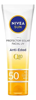 Nivea Sun Protector Solar Facial Antiedad 50 Ml Enriquecido