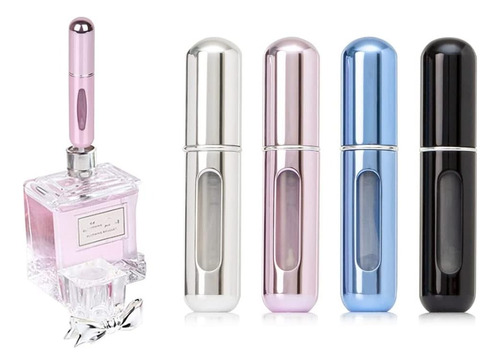 Mini Atomizador Para Perfume, 4pcs Atomizador Recargable