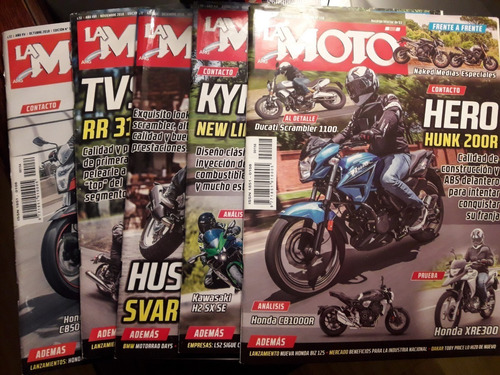 Coleccion Revistas La Moto Año 2013/14/15/16/17/18