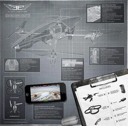 Parrot Ar Drone 2.0 Elite Edition Black (Usado)