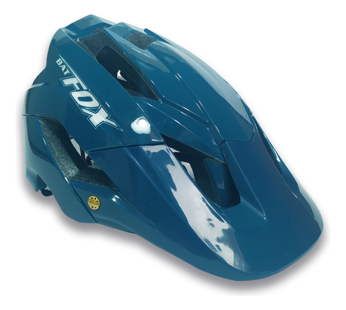 Casco Para Ciclismo, Bicicleta Mtb, Bat Fox. Talla M/l 56-62