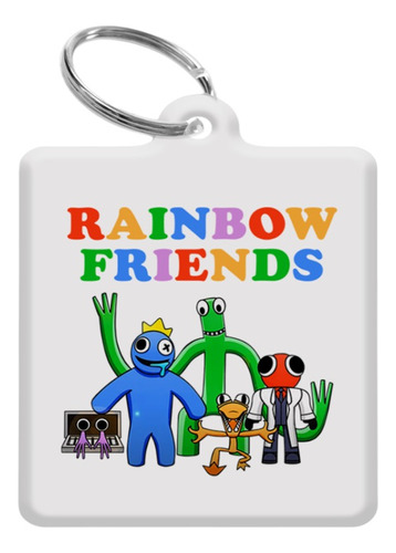 Llaveros Raindbow Friend | Personalizables | Por Mayor X40