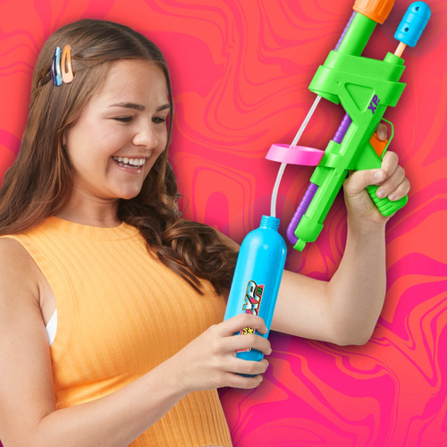 Nerf Super Soaker Lanzador De Agua Xp55 Verde