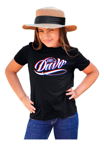 Mc Davo Camiseta Rap Hip Hop Con Estampado Gira Musical