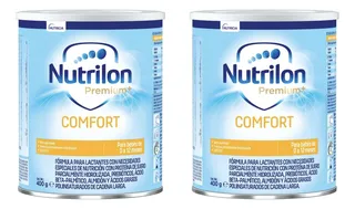 Nutrilon Pemium+ Comfort De 0 A 12 Meses 400g - 2 Pack