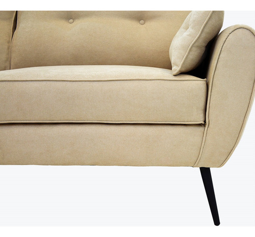 Love Seat Chris Beige Këssa Muebles