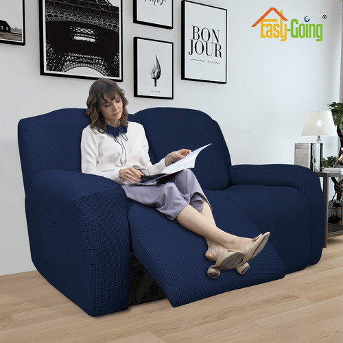 Sofá Elástico Slipcover, Reclinable Y Cómodo, 6 Piezas