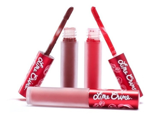 Lime Crime True Love Set Velvetines Set 3 Labiales