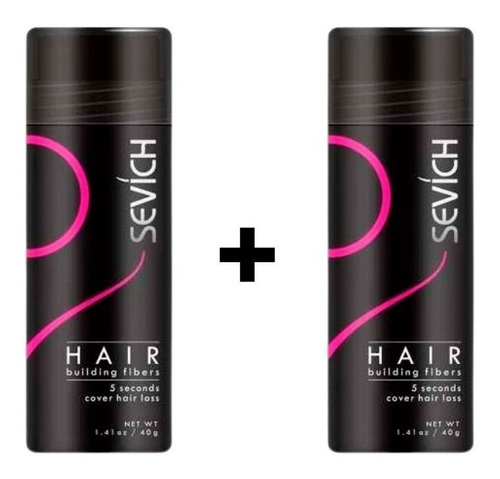 Doble Pack Fibras Para Cabello Sevich