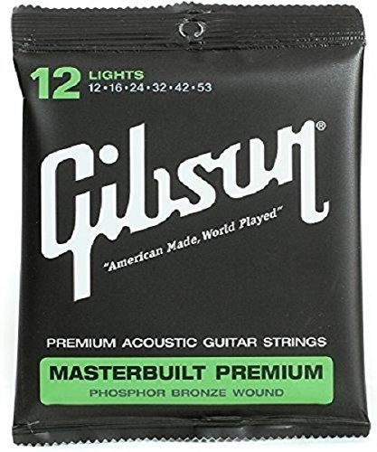 Cuerdas Gibson Guitarra Folk 012/053 Sag-mb12