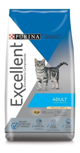 Excellent Cat Adulto 7.5 Kg Alimento Gatos 