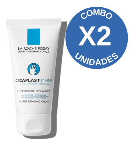 La Roche Posay Cicaplast Manos 50 Ml Pack X 2