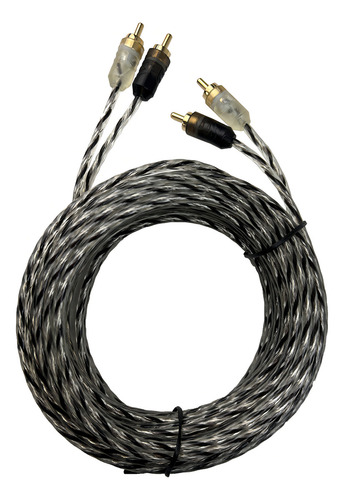 Cable De Audio Rca A Rca Db Sound Dbrc12 3.65 Metros 12 Ft 2 Canales Cobre Libre De Oxígeno Ofc Premium