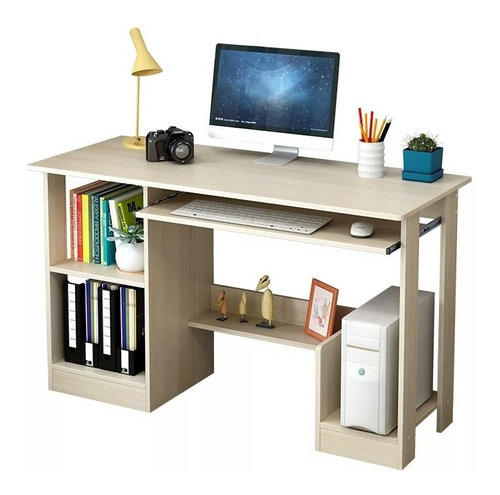 Escritorio Para Pc - Mueble De Melamina - Mesa Moderna