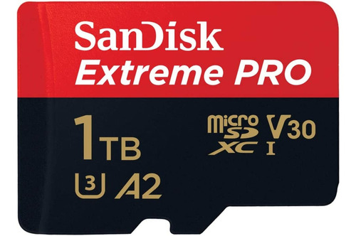  Memoria Micro Sd Sandisk Extreme Profesional 1 Tb  