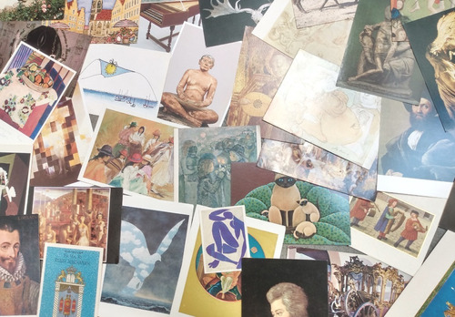 100 Postales Antiguas De Todo El Mundo Colección Mundiales 
