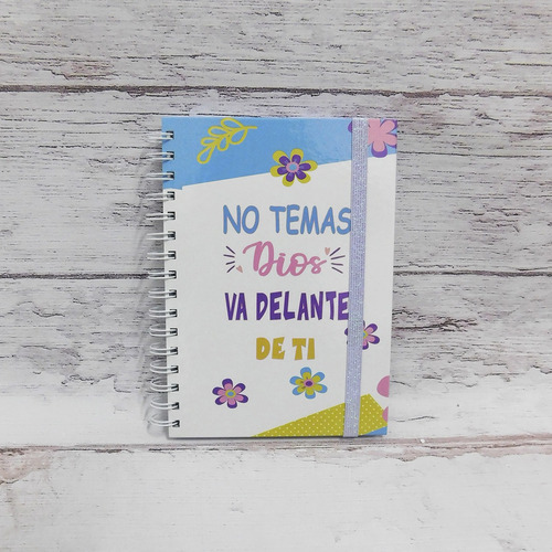 Cuaderno Cristiano Religioso Tapa Dura A5 80 Hojas Rayadas