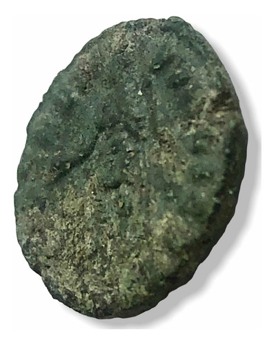 Wow Moneda Romana De Cobre Antigua Encapsulada Y En Su Caja (Usado)
