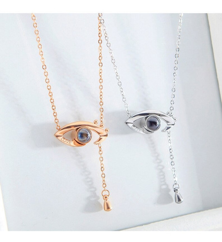 Collar Ojo Fatima Color Rosa