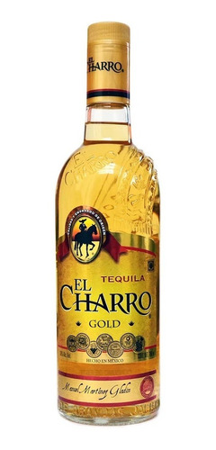 Imagen 1 de 2 de Tequila El Charro Gold 750 Ml