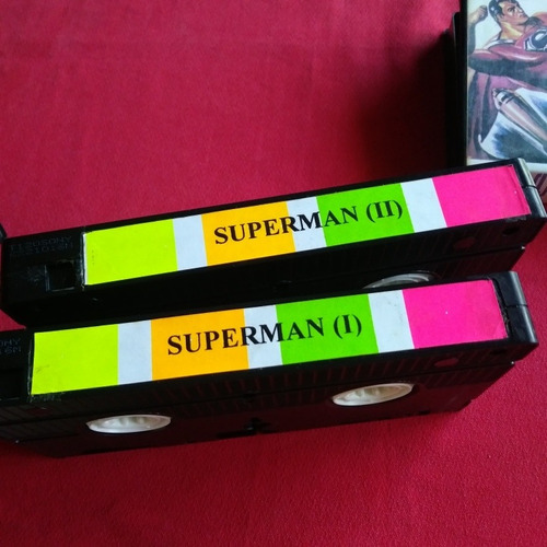 Superman 1ra Serie Completa 15 Episodios 2 Video Cassetes