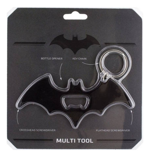 Paladone Dc Batman Multi Tool V2 Color Negro