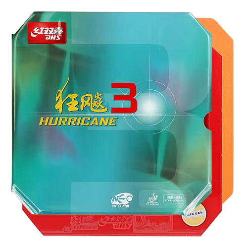 Goma Adhesiva Para Tenis De Mesa Dhs Neo Hurricane 3