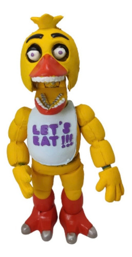 Imagen 2 de 6 de Five Nights At Freddys Figura Chica Articulado Con Luz Led