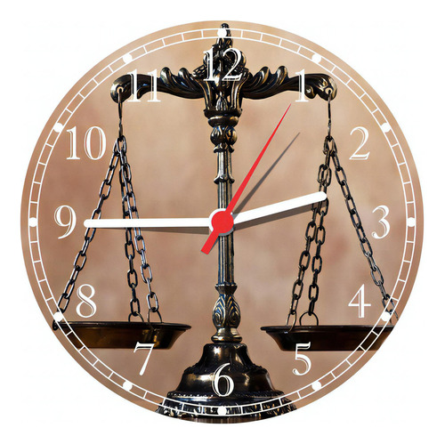 Relógio De Parede Direito Advocacias Decorar Gg 50 Cm 03