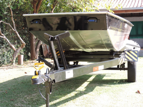 Barco Alumínio Chata 3,30 Mt Esporte E/ou Recreio