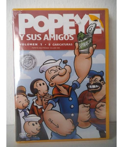 Popeye Y Sus Amigos Vol 1 Dvd