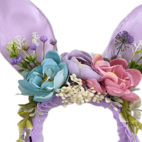 Diadema Con Orejas De Conejo, Tocado Para Fiesta,