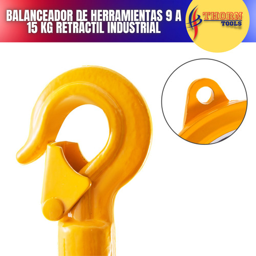 Balanceador De Herramientas 9 A 15 Kg Retráctil Industrial