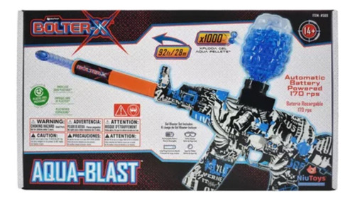 Nerf Lanzador De Agua + Bolter-x Lanzador Hidrogel