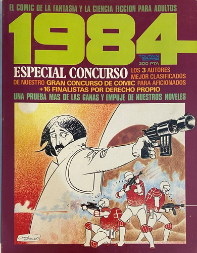 1984 El Mejor Comic Fantasía, Ciencia Ficción, Extra 2, Rba