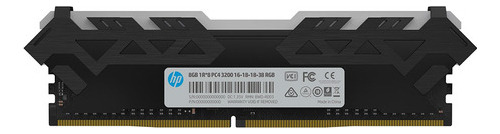 Memoria Ram Hp V8 8gb Ddr4 3200mhz Rgb 7eh85aa