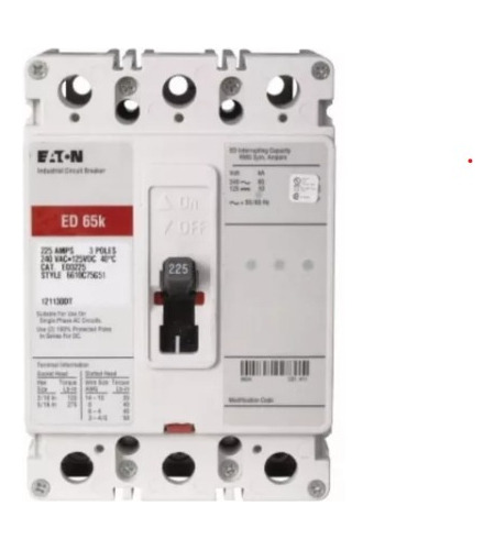 Breaker Industria 3x200a Eaton