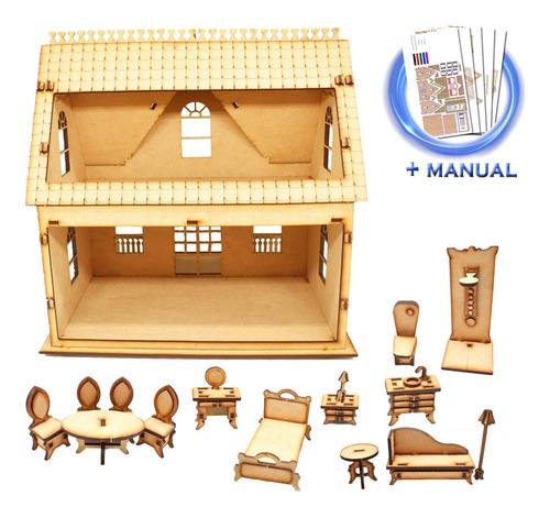 Imagen 1 de 6 de Casa De Muñeca - Xion Games Anne Shirley + Regalos - Xion