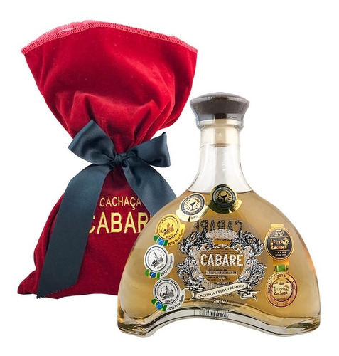 Cachaça Cabaré Extra Premium 15 Anos 700ml