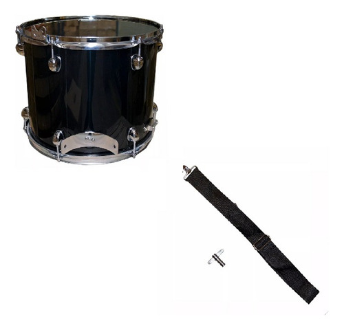 Caja De Banda Plateada O Negra Redoblante 14 X 12 Percusión