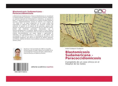 Libro: Blastomicosis Sudamericana Paracoccidiomicosis: A De