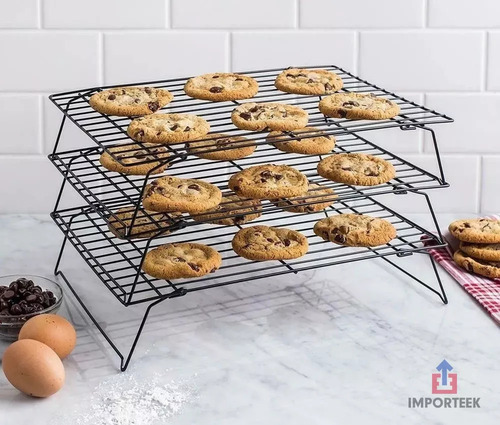 12pz Rejilla Multi Niveles Enfriadora Galletas Pan