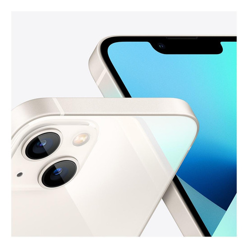 Imagen 4 de 9 de Apple iPhone 13 (256 GB) - Blanco estelar