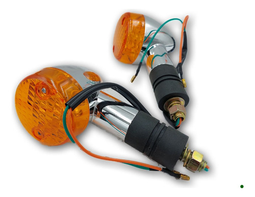 Imagen 2 de 2 de Luz De Cruce Owen150 Gn125f Base Goma Moto