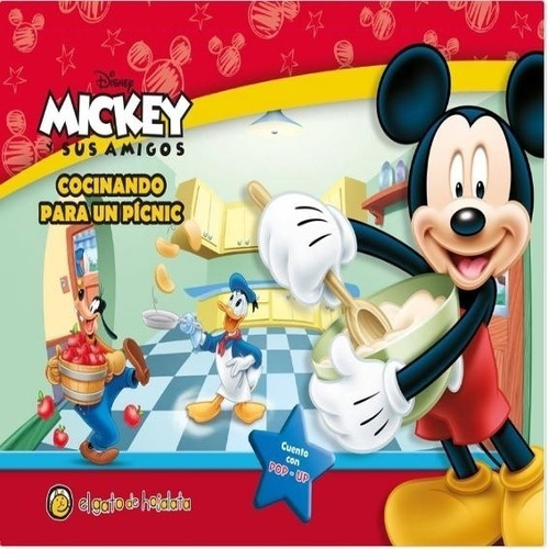 Cocinando Para Un Pic Nic - Mickey Disney Maxi Pop Up