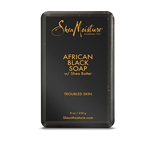 Shea Moisture African Black Jabón Con Manteca De Karité 8 Oz