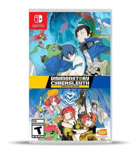 Digimon Story Cyber Sleuth Comp Ed Switch Físico, Macrotec
