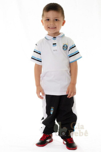 Camisa Polo Infantil Grêmio Oficial